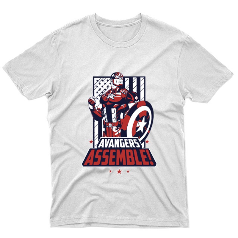 Avangers Assemble Unisex Póló