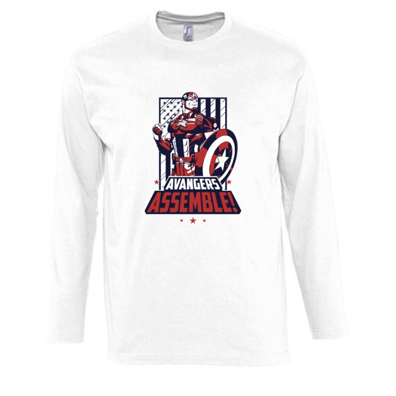 Avangers Assemble Hosszú Ujjú Póló