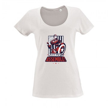 Avangers Assemble Női O Nyakú Póló