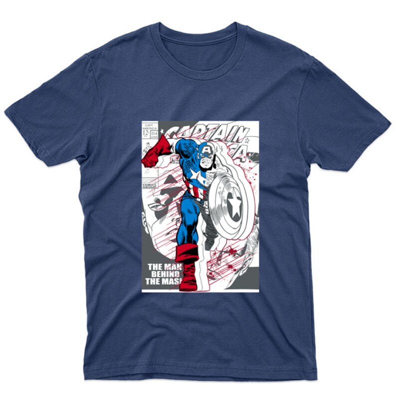 The man behind the mask Unisex Póló