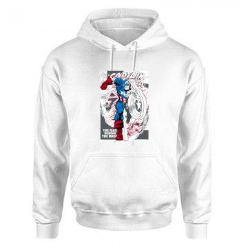 The man behind the mask Unisex Kapucnis Pulcsi