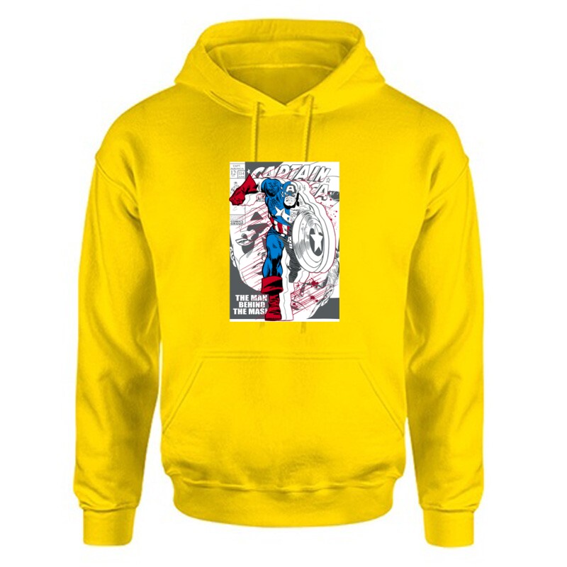 The man behind the mask Unisex Kapucnis Pulcsi