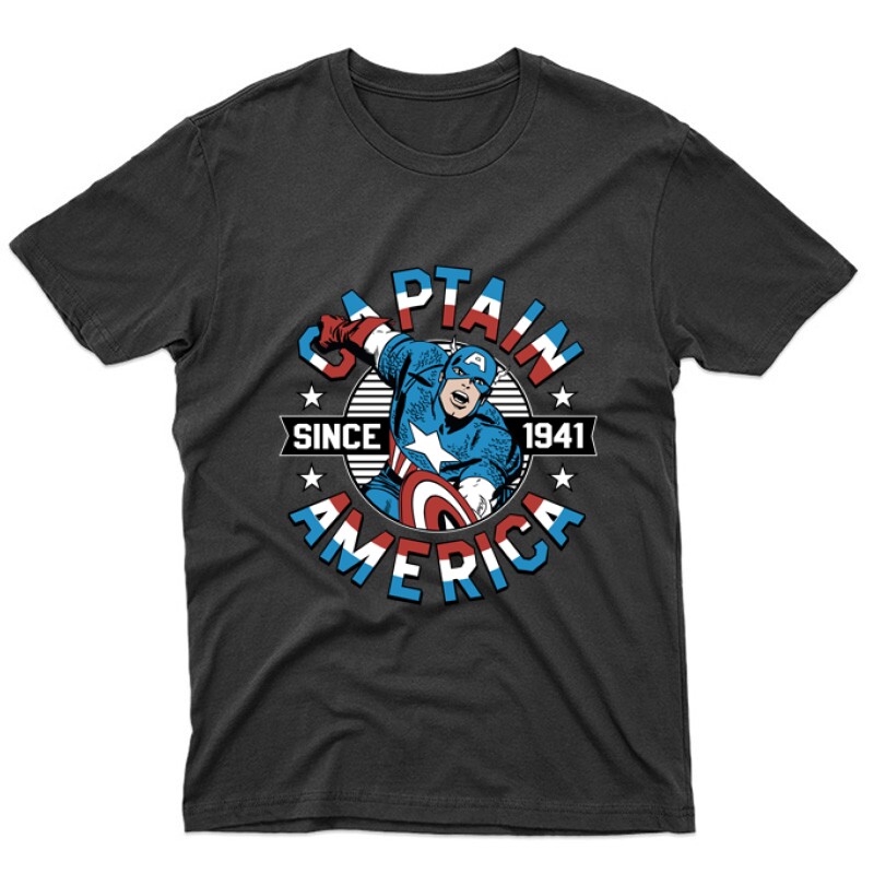 Captain America Since 1941 Unisex Póló