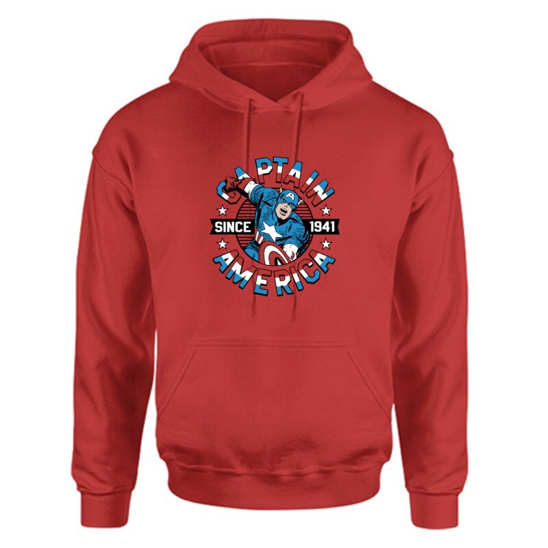 Captain America Since 1941 Unisex Kapucnis Pulcsi