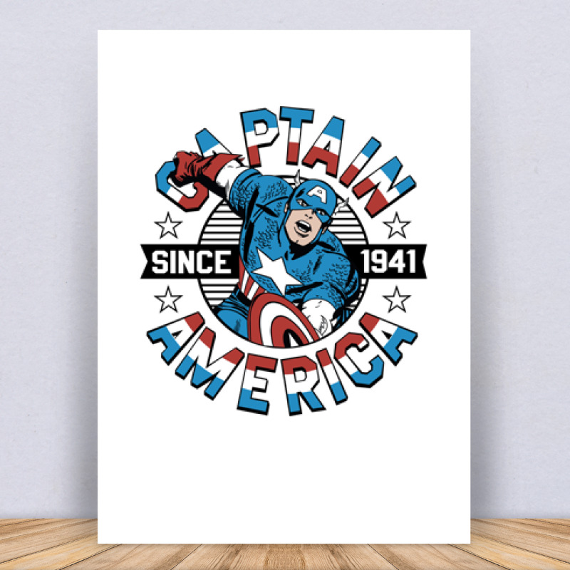 Captain America Since 1941 Vászonkép