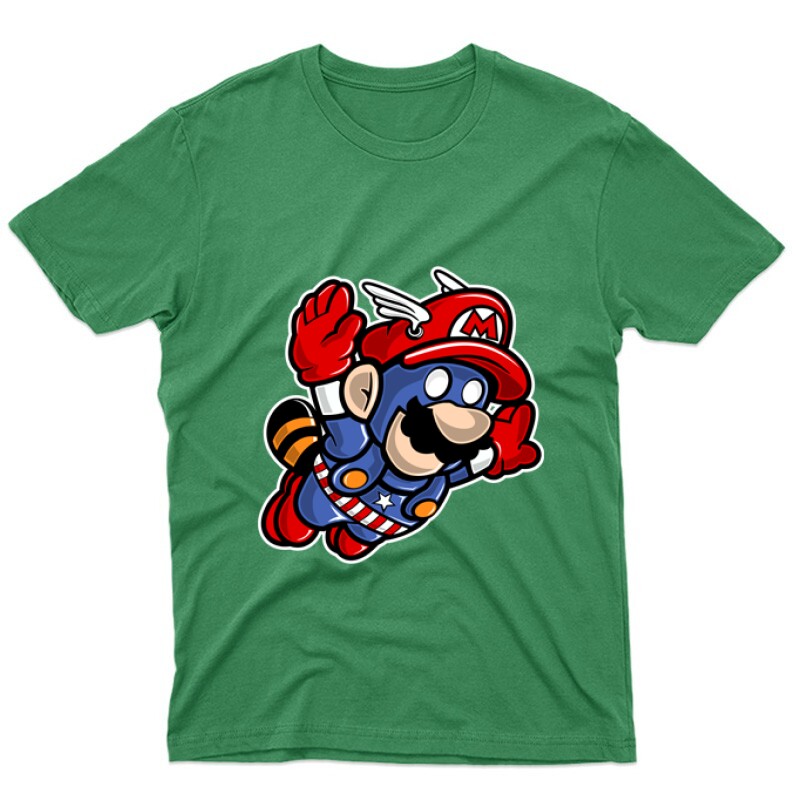 Captain Mario Unisex Póló