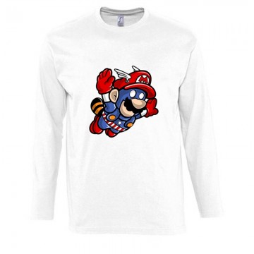 Captain Mario Hosszú Ujjú Póló