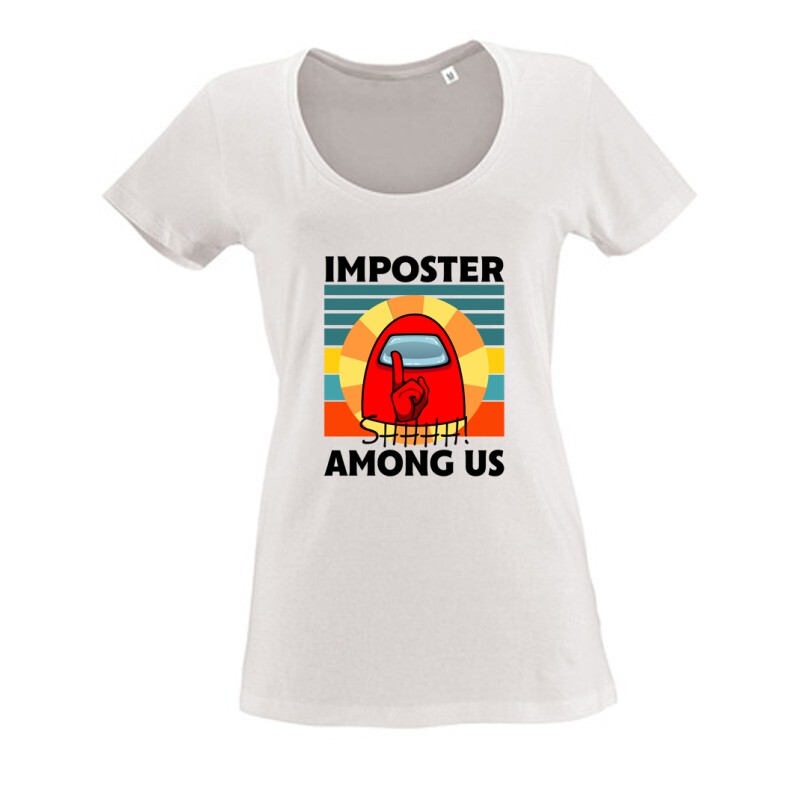 Impostor Among Női O Nyakú Póló