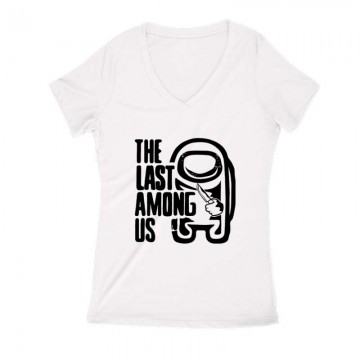 The Last Among Női V Kivágott póló