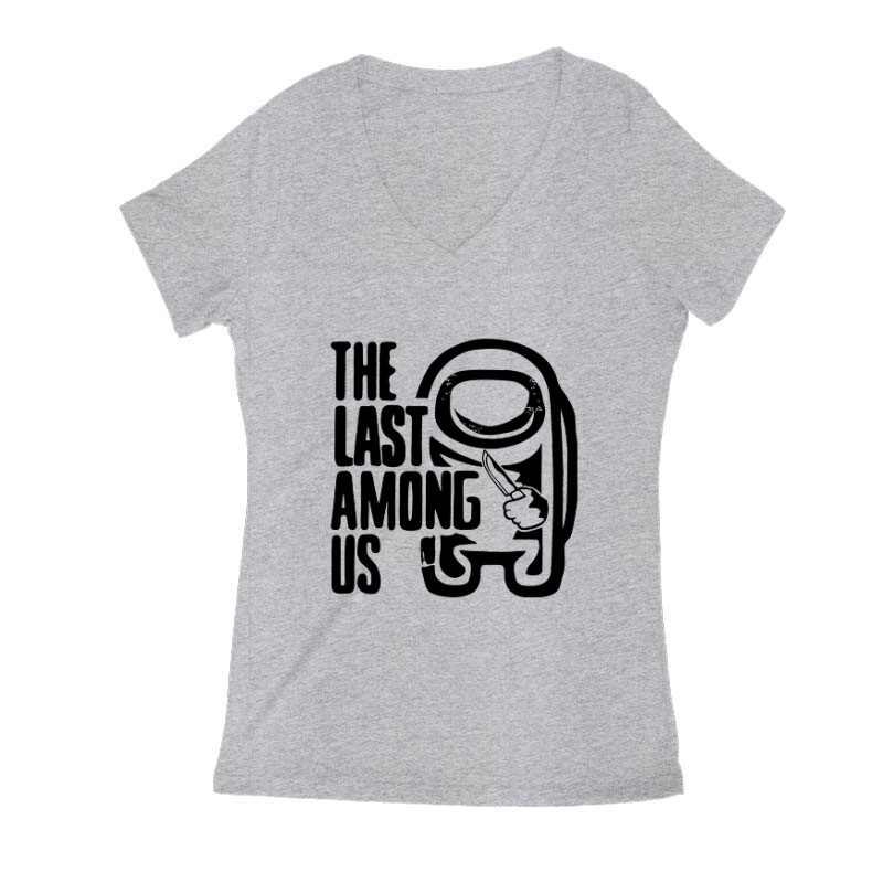 The Last Among Női V Kivágott póló