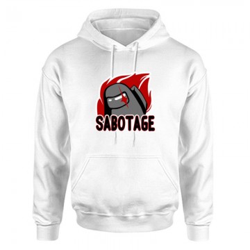 Sabotage Among Unisex Kapucnis Pulcsi