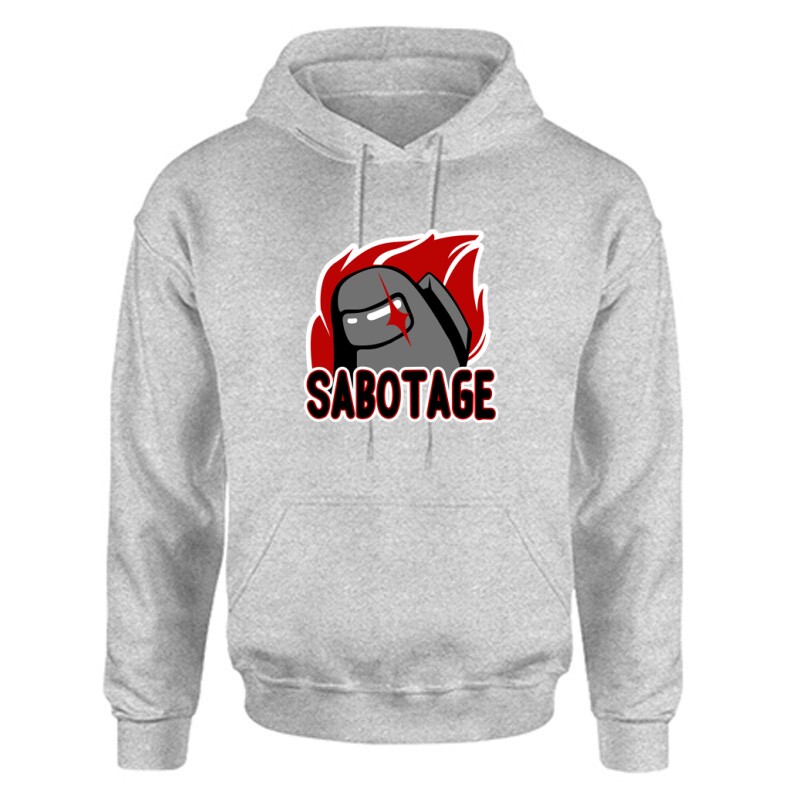 Sabotage Among Unisex Kapucnis Pulcsi