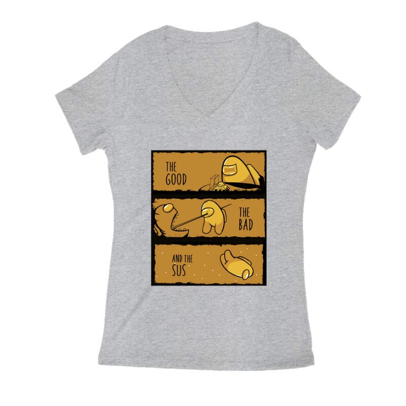 The God the Bad and the Sus Női V Kivágott póló