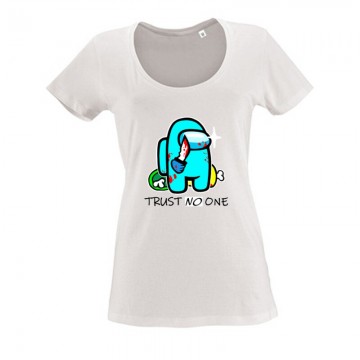 Trust no one Női O Nyakú Póló