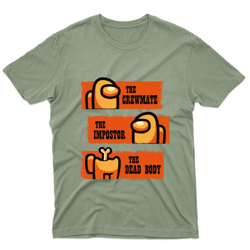 The Crewmate The Impostor The Dead Body Unisex Póló