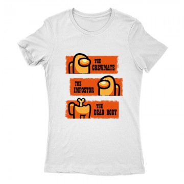 The Crewmate The Impostor The Dead Body Női Póló