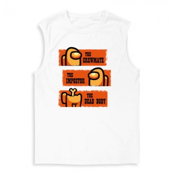 The Crewmate The Impostor The Dead Body Férfi Trikó