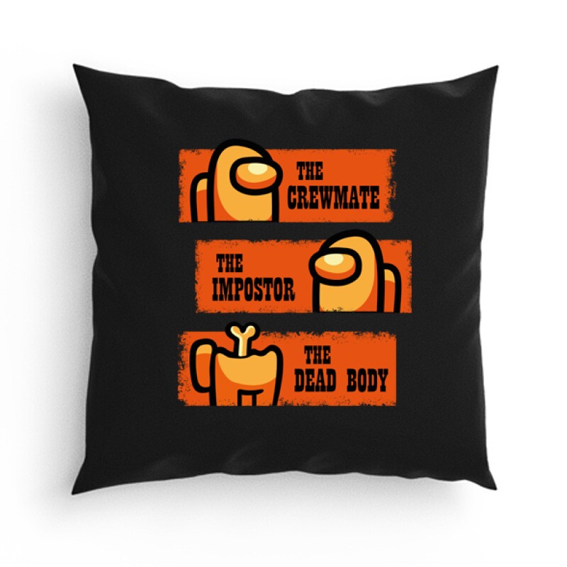 The Crewmate The Impostor The Dead Body Párna