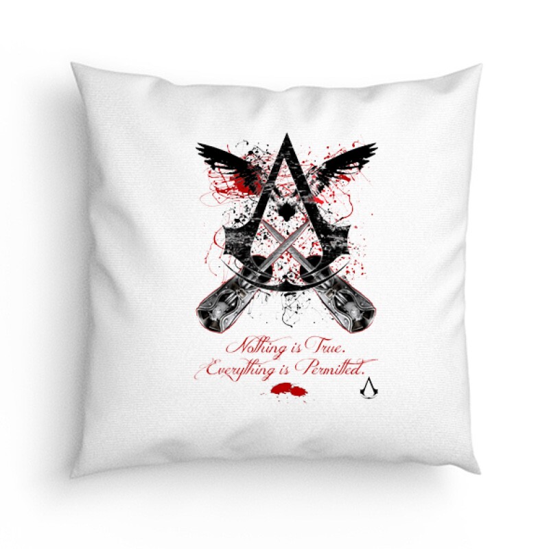 Nothing Is true Everything is permitted Párna
