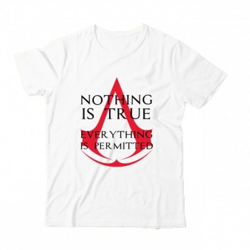 Nothing Is true Everything is permitted Logo Gyermek Póló