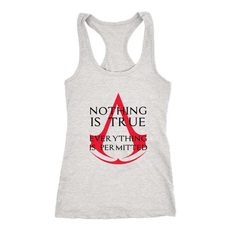 Nothing Is true Everything is permitted Logo Női Trikó