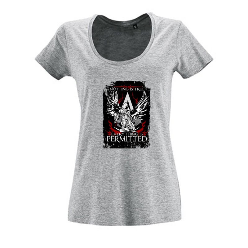 Nothing Is true Everything is permitted AC Női O Nyakú Póló