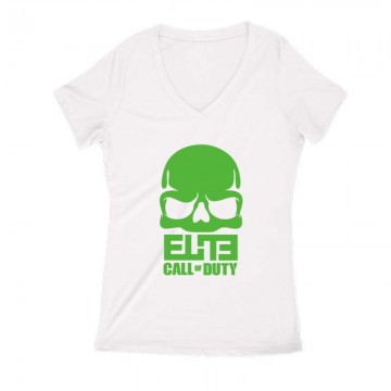 COD Elite 3 Női V Kivágott póló