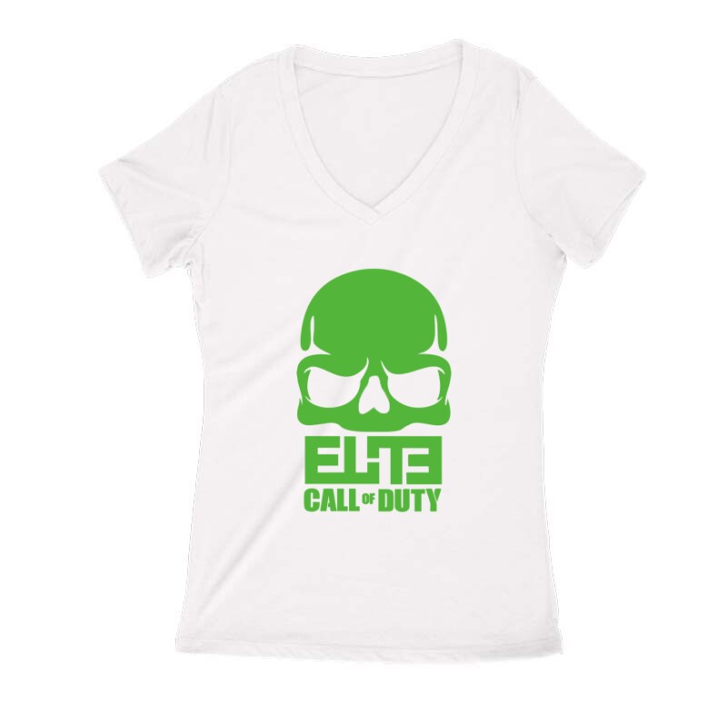 COD Elite 3 Női V Kivágott póló
