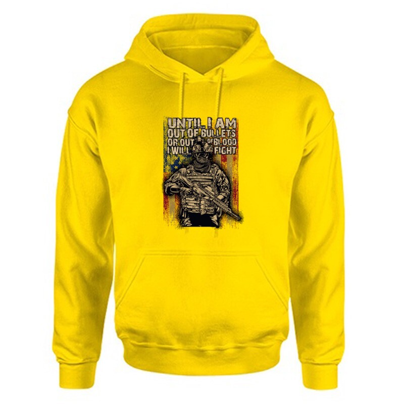 Until I Am ... Unisex Kapucnis Pulcsi