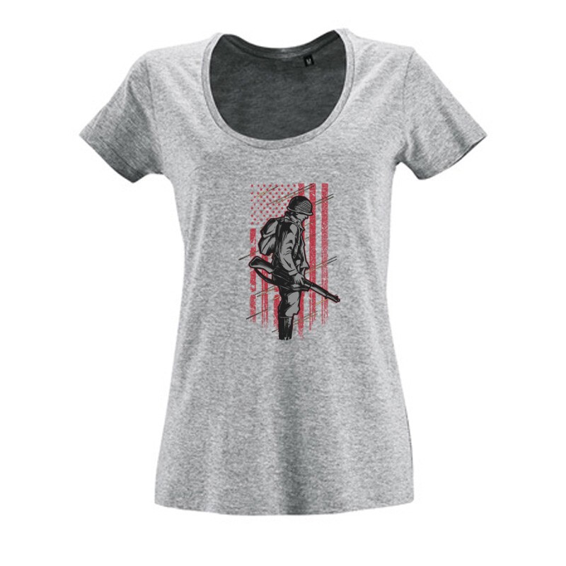 COD Patriot 2 Női O Nyakú Póló