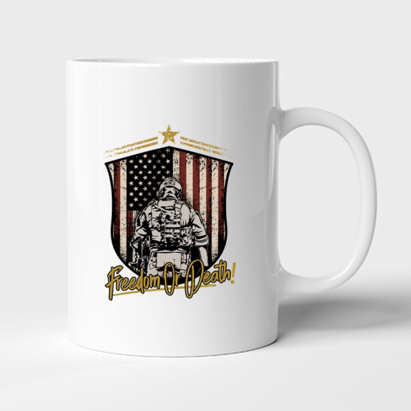 Freedom or Death Bögre