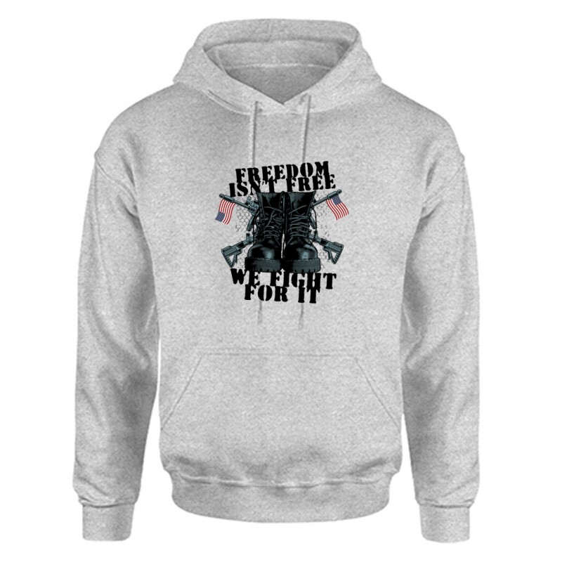 Freedom isn't free ... Unisex Kapucnis Pulcsi