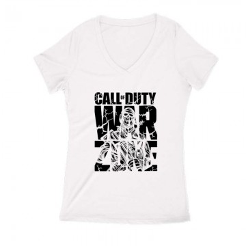 Call of duty Warzone Női V Kivágott póló