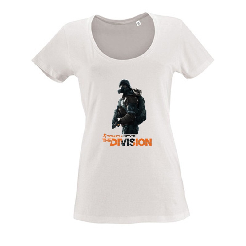 Division soldier Női O Nyakú Póló