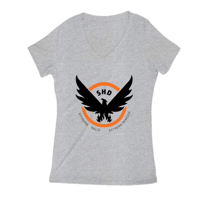 Division SHD Női V Kivágott póló