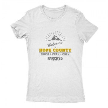 Welcome to Hope County Női Póló