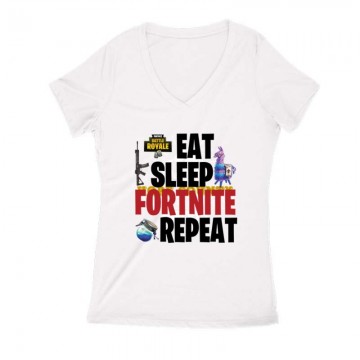 Fortnite 1 Női V Kivágott póló