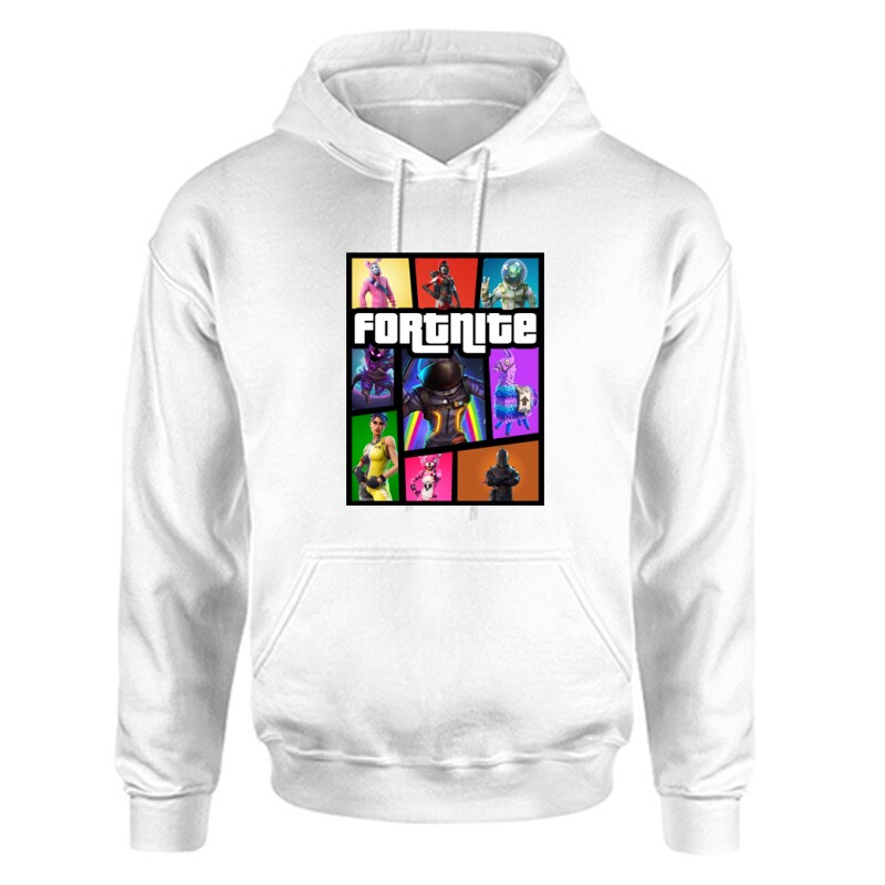 Fortnite GTA Unisex Kapucnis Pulcsi