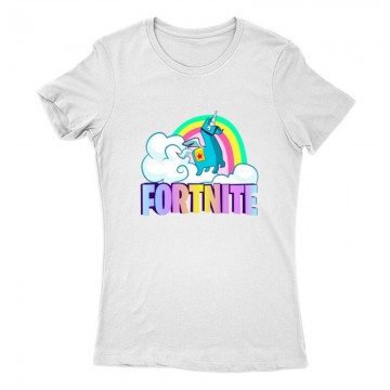 Lama Fortnite Női Póló