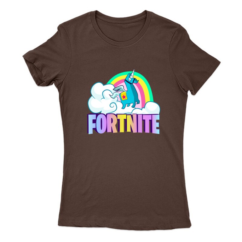 Lama Fortnite Női Póló