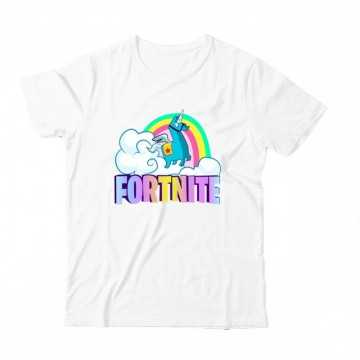Lama Fortnite Gyermek Póló