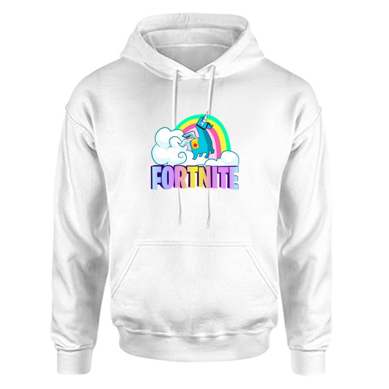Lama Fortnite Unisex Kapucnis Pulcsi