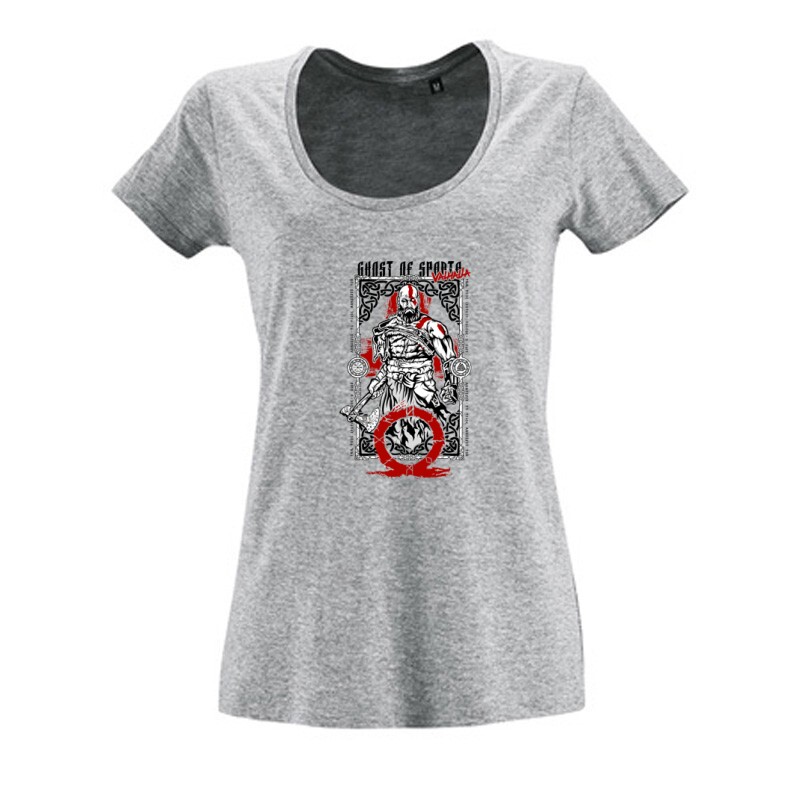 Ghost of Sparta Női O Nyakú Póló