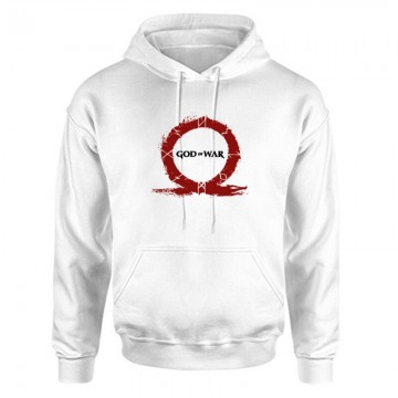 God of War logó Unisex Kapucnis Pulcsi