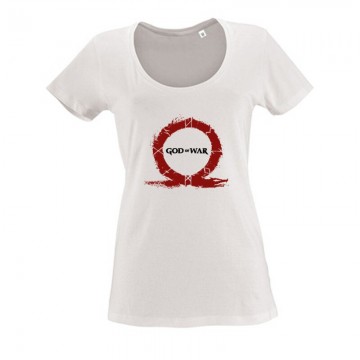 God of War logó Női O Nyakú Póló