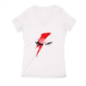 God of War Kratos Face Női V Kivágott póló