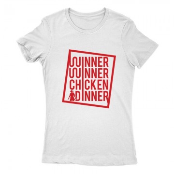 PUBG winner cube Női Póló