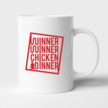 PUBG winner cube Bögre