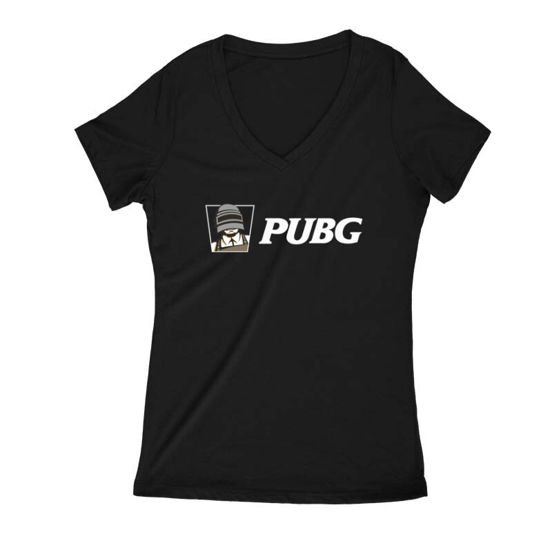 KFC PUBG Női V Kivágott póló
