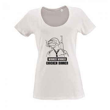 PUBG 1 Női O Nyakú Póló